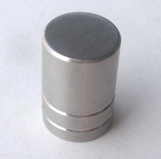 stainless steel button knob
