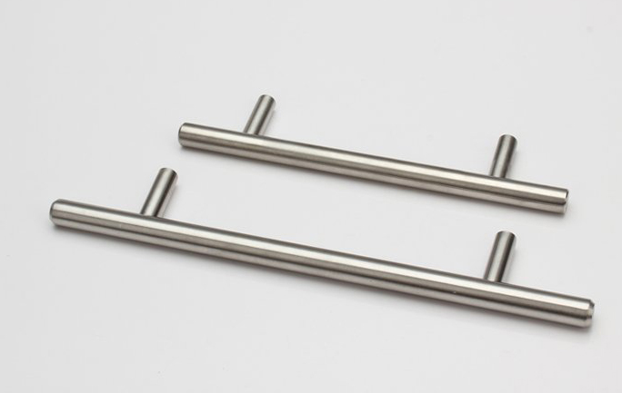Stainless steel kitchen cupboard door handles 