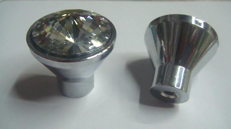 2015 fashional crystal glass draw knobs
