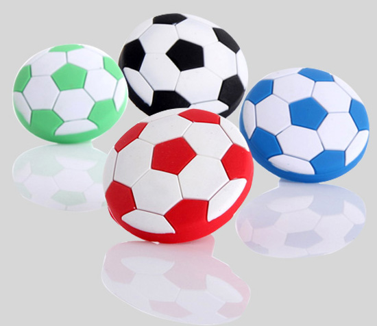 Decorative children football knobs